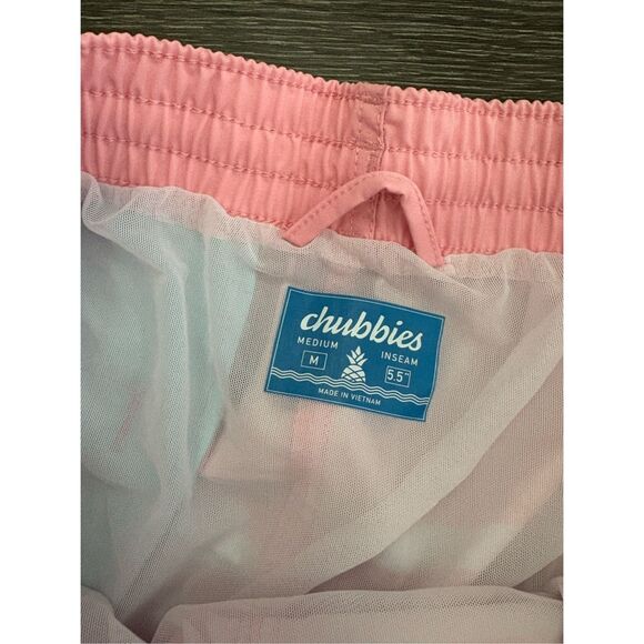 NWOT Chubbies Men’s On The Horizons Classic Swim Trunk 5.5” Size Medium - Picture 5 of 6